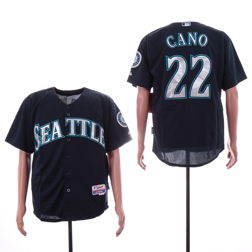 Mariners 22 Robinson Cano Navy Cool Base Jersey Mariners 22 Robinson Cano Navy Cool Base Jersey
