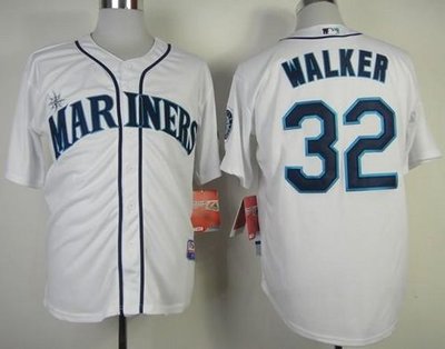 Seattle Mariners #32 Taijuan Walker White Cool Base Baseball Jersey Seattle Mariners #32 Taijuan Walker White Cool Base Baseball Jersey