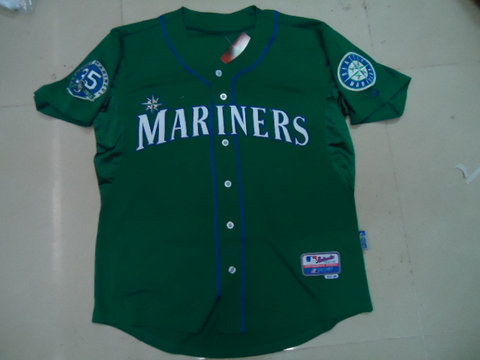 MLB jerseys Seattle Mariners blank jersey green MLB jerseys Seattle Mariners blank jersey green