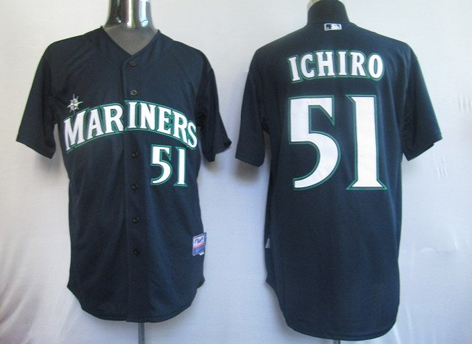 MLB Jerseys Seattle Mariners 51# Ichiro Blue MLB Jerseys Seattle Mariners 51# Ichiro Blue