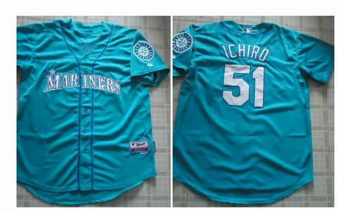 seattle mariners 51 ichiro lt.blue seattle mariners 51 ichiro lt.blue