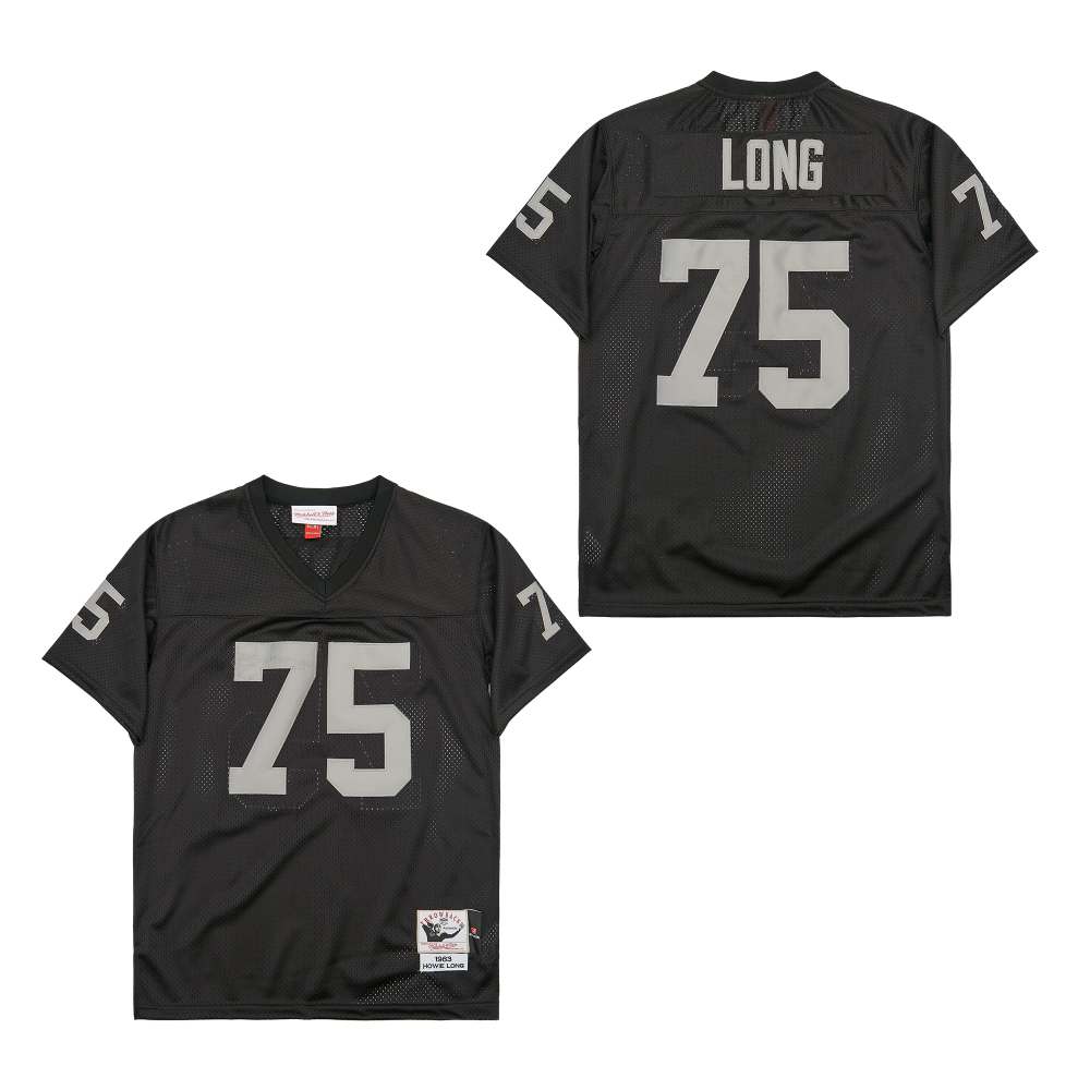 Mitchell And Ness Raiders #75 Throwback Stitched NFL Jerseys Mitchell And Ness Raiders #75 Throwback Stitched NFL Jerseys