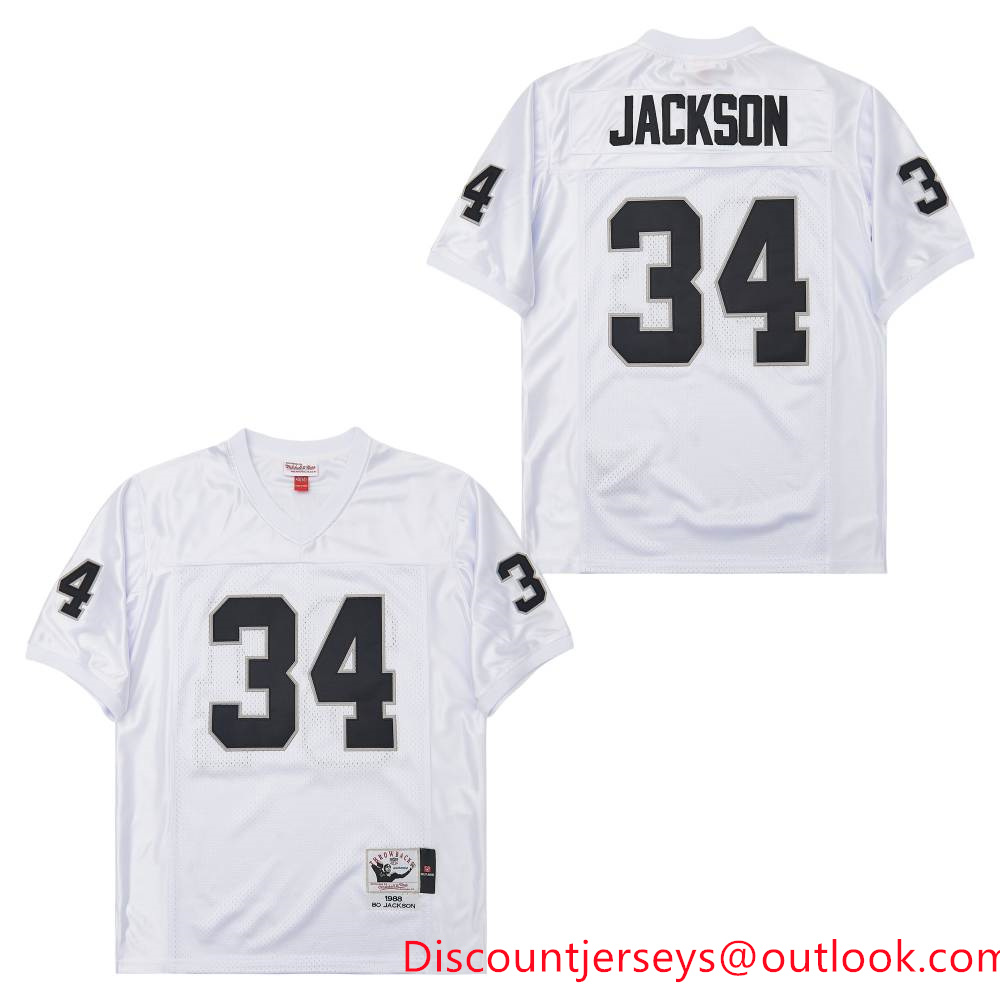 Mitchell And Ness Raiders #34 Throwback Stitched NFL Jerseys Mitchell And Ness Raiders #34 Throwback Stitched NFL Jerseys