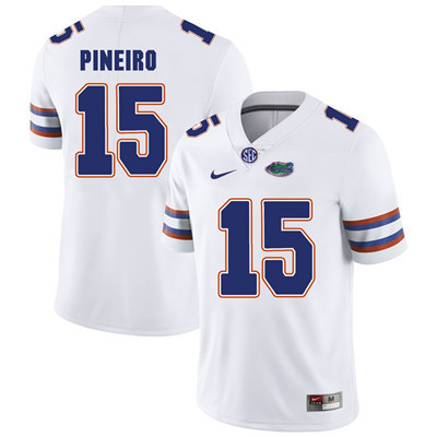 Florida Gators White Eddy Pineiro Football Player Performance Jersey Florida Gators White Eddy Pineiro Football Player Performance Jersey