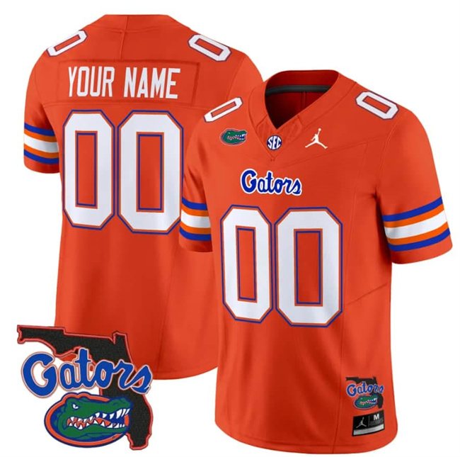 Men's Florida Gators ACTIVE PLAYER Custom Orange 2024 F.U.S.E. Florida Patch Vapor Limited Stitched Football Jersey Men's Florida Gators ACTIVE PLAYER Custom Orange 2024 F.U.S.E. Florida Patch Vapor Limited Stitched Football Jersey