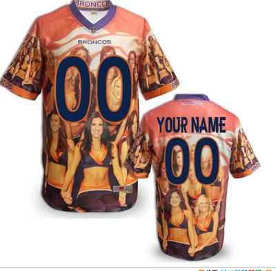 Nike Denver Broncos Customized Jersey (36) Nike Denver Broncos Customized Jersey (36)