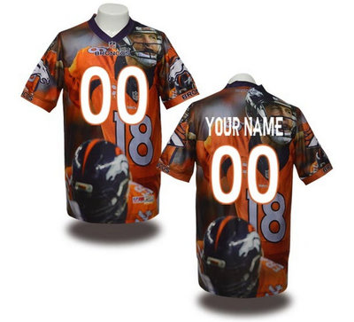 Nike Denver Broncos Customized Jersey Nike Denver Broncos Customized Jersey
