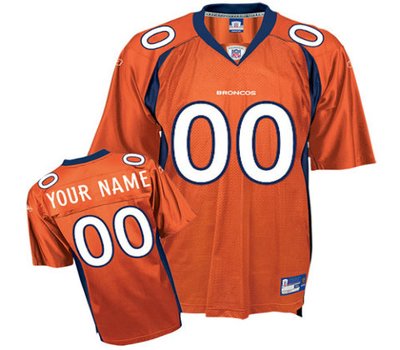 Denver Broncos Customized Replica Alternate Jerseys Denver Broncos Customized Replica Alternate Jerseys