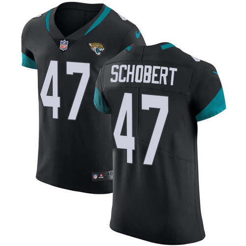 Nike Jaguars #47 Joe Schobert Black Team Color Men's Stitched NFL Vapor Untouchable Elite Jersey Nike Jaguars #47 Joe Schobert Black Team Color Men's Stitched NFL Vapor Untouchable Elite Jersey
