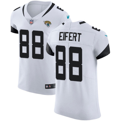 Nike Jaguars #88 Tyler Eifert White Men's Stitched NFL New Elite Jersey Nike Jaguars #88 Tyler Eifert White Men's Stitched NFL New Elite Jersey