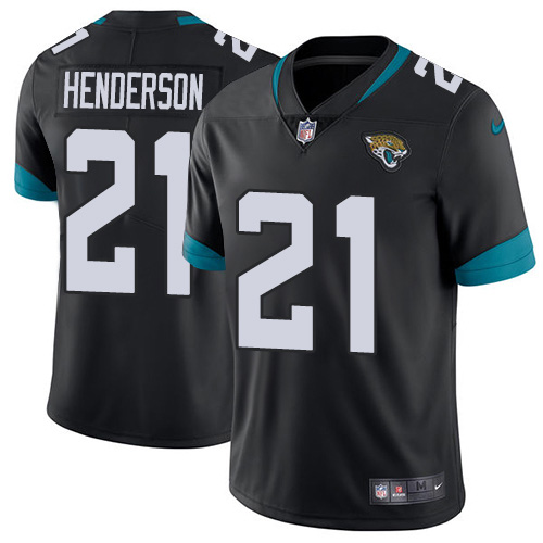 Nike Jaguars #21 C.J. Henderson Black Team Color Men's Stitched NFL Vapor Untouchable Limited Jersey Nike Jaguars #21 C.J. Henderson Black Team Color Men's Stitched NFL Vapor Untouchable Limited Jersey