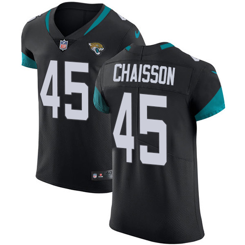 Nike Jaguars #45 K'Lavon Chaisson Black Team Color Men's Stitched NFL Vapor Untouchable Elite Jersey Nike Jaguars #45 K'Lavon Chaisson Black Team Color Men's Stitched NFL Vapor Untouchable Elite Jersey
