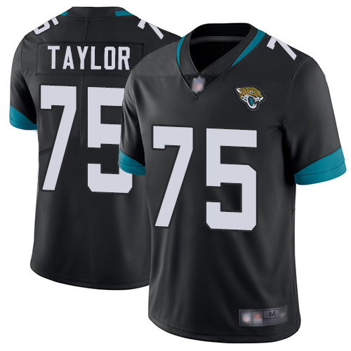Jaguars #75 Jawaan Taylor Black Team Color Men's Stitched Football Vapor Untouchable Limited Jersey Jaguars #75 Jawaan Taylor Black Team Color Men's Stitched Football Vapor Untouchable Limited Jersey