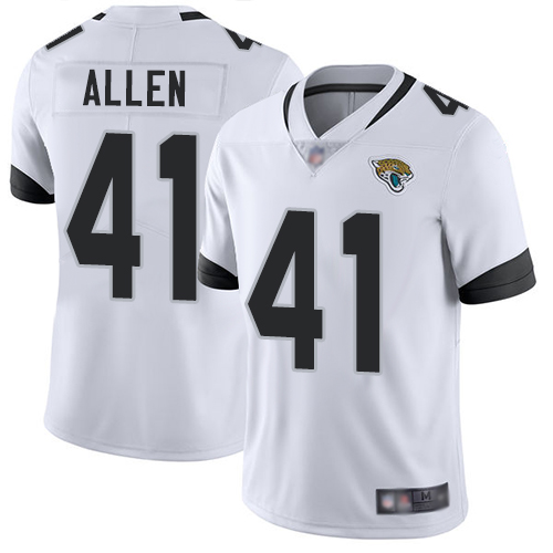 Jaguars #41 Josh Allen White Men's Stitched Football Vapor Untouchable Limited Jersey Jaguars #41 Josh Allen White Men's Stitched Football Vapor Untouchable Limited Jersey
