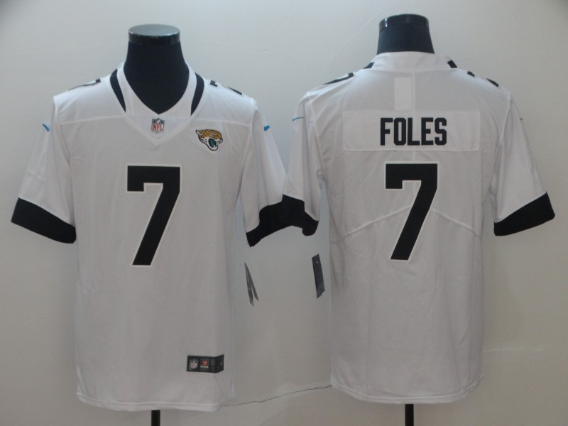 Nike Jaguars 7 Nick Foles White Vapor Untouchable Limited Jersey Nike Jaguars 7 Nick Foles White Vapor Untouchable Limited Jersey