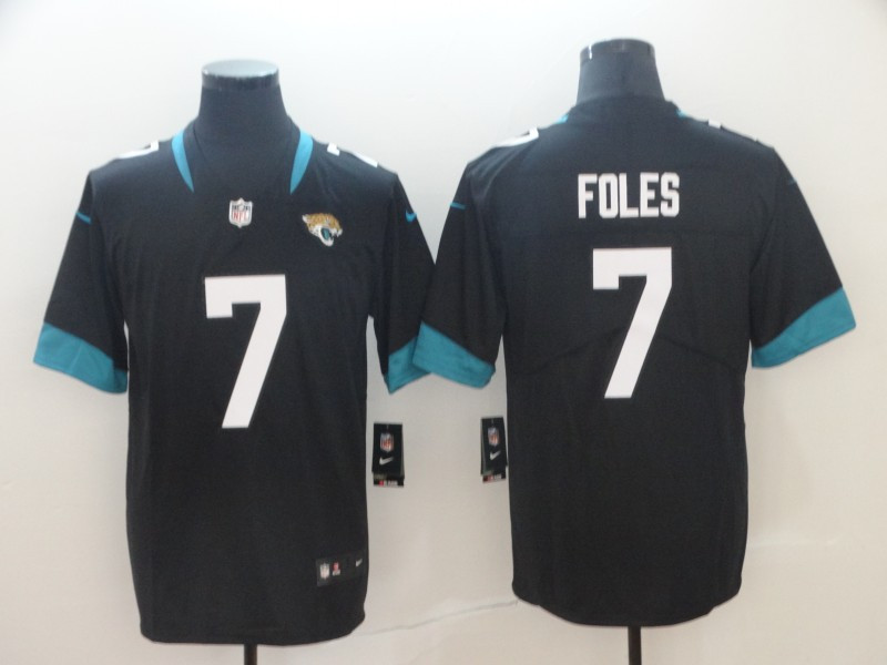 Nike Jaguars 7 Nick Foles Black Vapor Untouchable Limited Jersey Nike Jaguars 7 Nick Foles Black Vapor Untouchable Limited Jersey