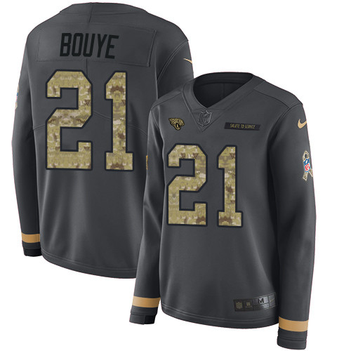 Nike Jaguars #21 A.J. Bouye Anthracite Salute to Service Nike Jaguars #21 A.J. Bouye Anthracite Salute to Service