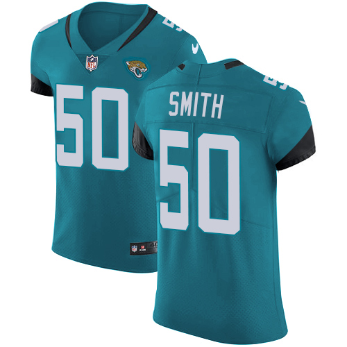 Nike Jaguars #50 Telvin Smith Teal Green Alternate Men's Stitched NFL Vapor Untouchable Elite Jersey Nike Jaguars #50 Telvin Smith Teal Green Alternate Men's Stitched NFL Vapor Untouchable Elite Jersey