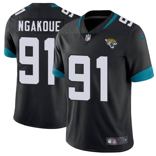 Nike Jaguars #91 Yannick Ngakoue Black Team Color Men's Stitched NFL Vapor Untouchable Limited Jersey Nike Jaguars #91 Yannick Ngakoue Black Team Color Men's Stitched NFL Vapor Untouchable Limited Jersey
