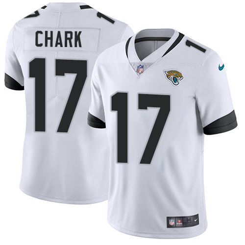 Nike Jaguars #17 DJ Chark White Men's Stitched NFL Vapor Untouchable Limited Jersey Nike Jaguars #17 DJ Chark White Men's Stitched NFL Vapor Untouchable Limited Jersey