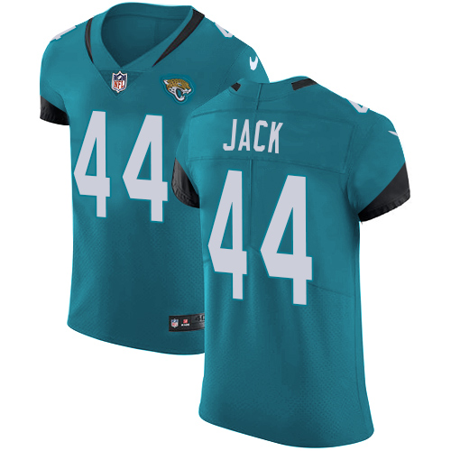 Nike Jaguars #44 Myles Jack Teal Green Team Color Men's Stitched NFL Vapor Untouchable Elite Jersey Nike Jaguars #44 Myles Jack Teal Green Team Color Men's Stitched NFL Vapor Untouchable Elite Jersey