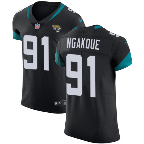 Nike Jaguars #91 Yannick Ngakoue Black Alternate Men's Stitched NFL Vapor Untouchable Elite Jersey Nike Jaguars #91 Yannick Ngakoue Black Alternate Men's Stitched NFL Vapor Untouchable Elite Jersey