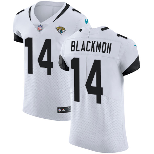 Nike Jaguars #14 Justin Blackmon White Men's Stitched NFL Vapor Untouchable Elite Jersey Nike Jaguars #14 Justin Blackmon White Men's Stitched NFL Vapor Untouchable Elite Jersey