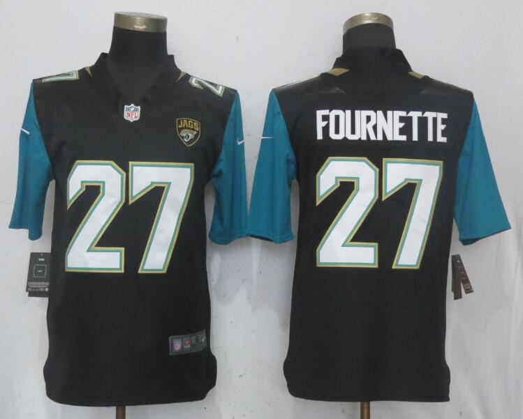 Nike Jaguars #27 Leonard Fournette Black Vapor Untouchable Limited Jersey Nike Jaguars #27 Leonard Fournette Black Vapor Untouchable Limited Jersey
