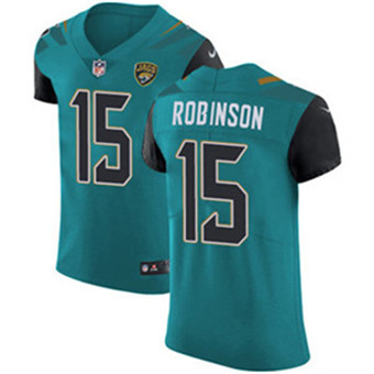 Nike Jaguars #15 Allen Robinson Teal Green Team Color Men's Stitched NFL Vapor Untouchable Elite Jersey Nike Jaguars #15 Allen Robinson Teal Green Team Color Men's Stitched NFL Vapor Untouchable Elite Jersey