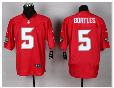 NEW Jacksonville Jaguars #5 Blake Bortles Red NFL Elite QB Practice Jersey