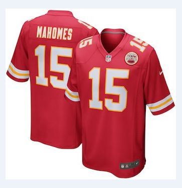 Patrick Mahomes Nike Red Game jersey