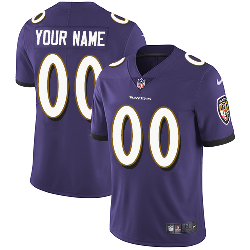 Nike Baltimore Ravens Limited Purple Home Men's Jersey NFL Vapor Untouchable Customized jerseys Nike Baltimore Ravens Limited Purple Home Men's Jersey NFL Vapor Untouchable Customized jerseys