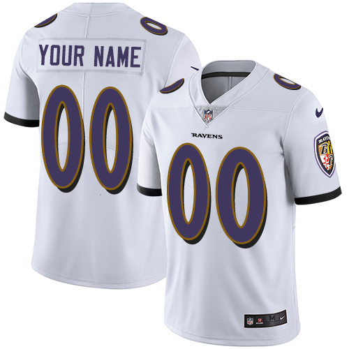 Nike Baltimore Ravens Limited White Road Men's Jersey NFL Vapor Untouchable Customized jerseys Nike Baltimore Ravens Limited White Road Men's Jersey NFL Vapor Untouchable Customized jerseys