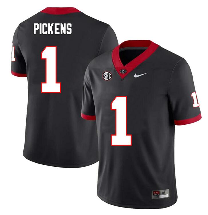 Men's Georgia Bulldogs Active Player Custom Black Stitched Football Jersey Men's Georgia Bulldogs Active Player Custom Black Stitched Football Jersey
