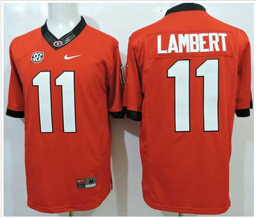 Georgia Bulldogs #11 Greyson Lambert Red Limited Stitched NCAA Jersey Georgia Bulldogs #11 Greyson Lambert Red Limited Stitched NCAA Jersey