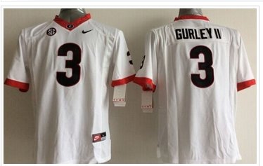 Youth NCAA Bulldogs #3 Todd Gurley II White Stitched Jersey Youth NCAA Bulldogs #3 Todd Gurley II White Stitched Jersey