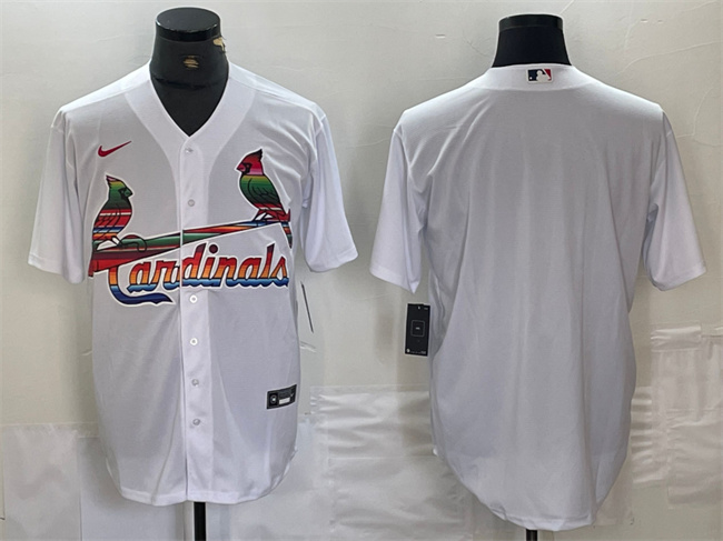 Men's St. Louis Cardinals Blank White Cool Base Stitched Jersey Men's St. Louis Cardinals Blank White Cool Base Stitched Jersey