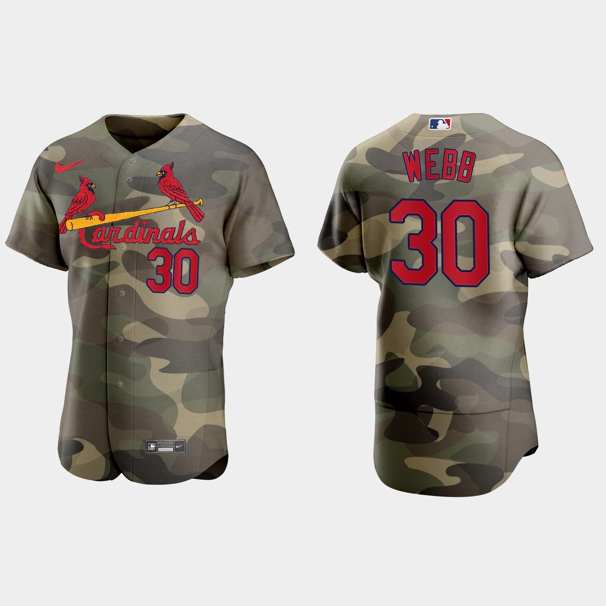 St.Louis Cardinals #30 Tyler Webb Men's Nike 2021 Armed Forces Day Authentic MLB Jersey -Camo St.Louis Cardinals #30 Tyler Webb Men's Nike 2021 Armed Forces Day Authentic MLB Jersey -Camo