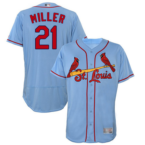 Cardinals #21 Andrew Miller Light Blue Flexbase Authentic Collection Stitched Baseball Jersey Cardinals #21 Andrew Miller Light Blue Flexbase Authentic Collection Stitched Baseball Jersey