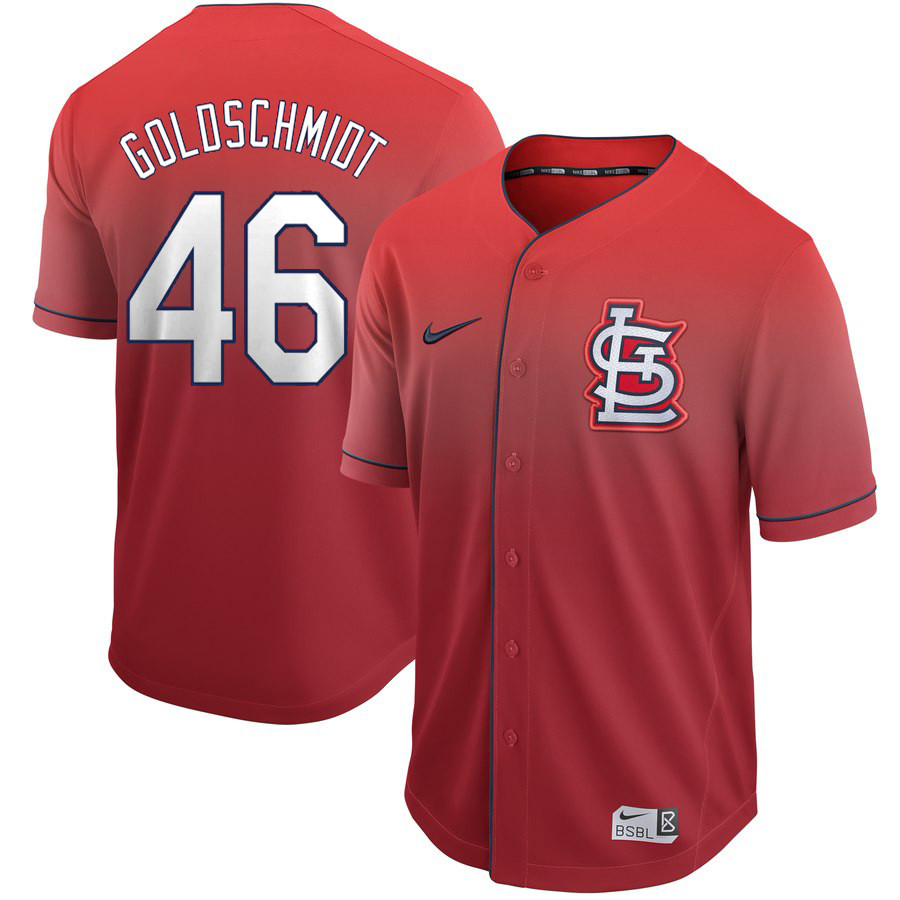 Cardinals 46 Paul Goldschmidt Red Drift Fashion Jersey Cardinals 46 Paul Goldschmidt Red Drift Fashion Jersey