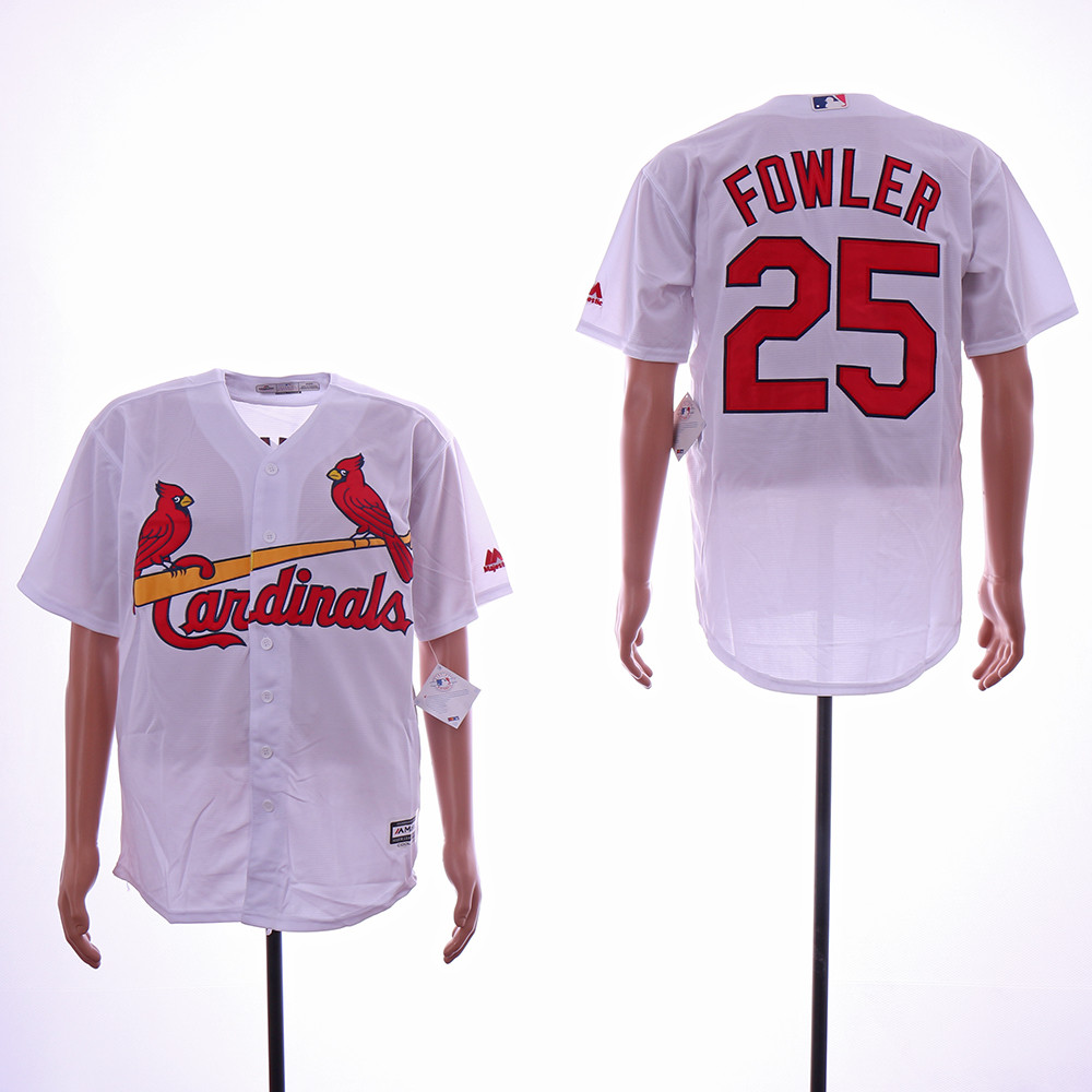 Cardinals 25 Dexter Fowler White Flexbase Jersey Cardinals 25 Dexter Fowler White Flexbase Jersey