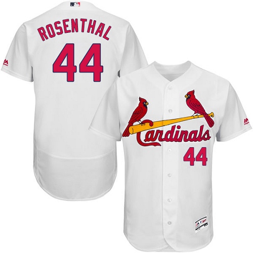 Cardinals #44 Trevor Rosenthal White Flexbase Authentic Collection Stitched MLB Jersey Cardinals #44 Trevor Rosenthal White Flexbase Authentic Collection Stitched MLB Jersey