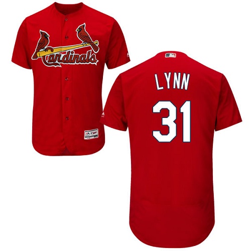 Cardinals #31 Lance Lynn Red Flexbase Authentic Collection Stitched MLB Jersey Cardinals #31 Lance Lynn Red Flexbase Authentic Collection Stitched MLB Jersey