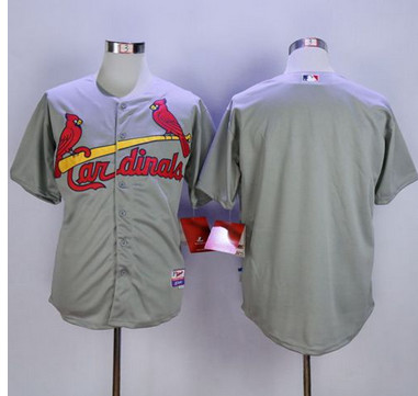 Cardinals Blank Grey Cool Base Stitched MLB Jersey Cardinals Blank Grey Cool Base Stitched MLB Jersey