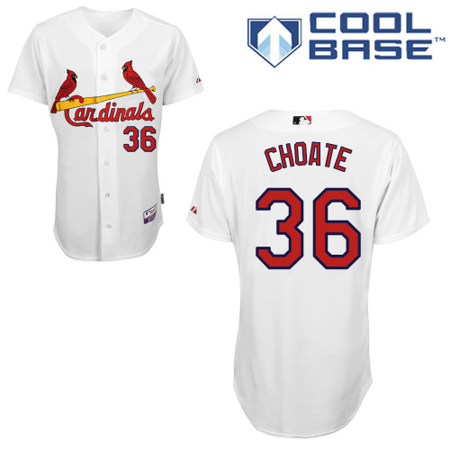 St.Louis Cardinals #36 Choate White Baseball Jersey