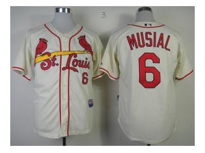 mlb jerseys st.louis cardinals #6 musial m&n cream(new) mlb jerseys st.louis cardinals #6 musial m&n cream(new)