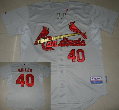 St.Louis Cardinals 40 Shelby Miller Grey MLB Jerseys St.Louis Cardinals 40 Shelby Miller Grey MLB Jerseys