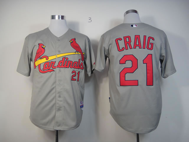 MLB jerseys St.Louis Cardinals 21 Allen Craig Grey MLB jerseys St.Louis Cardinals 21 Allen Craig Grey