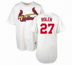 Scott Rolen 27 St. Louis Cardinals Authentic Home white Scott Rolen 27 St. Louis Cardinals Authentic Home white