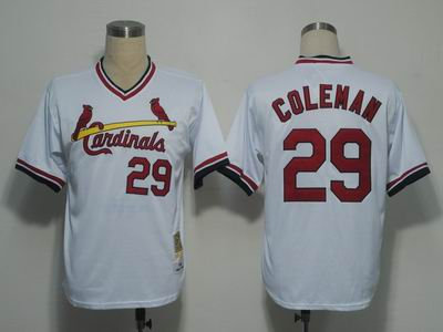 St Louis Cardinals 29 Coleman White M&N 1985 St Louis Cardinals 29 Coleman White M&N 1985